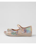 Daffodil W Gelato Multi Leather Sandals