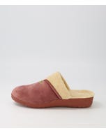 Comfy W Mink Beige Fur Microsuede Slippers
