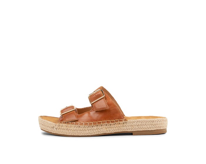 Kapilam Color Kapila W Tan Leather Sandals by Ziera