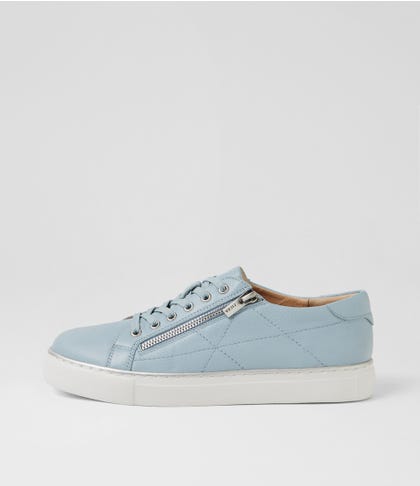 Pryor Xf Denim White Leather Sneakers
