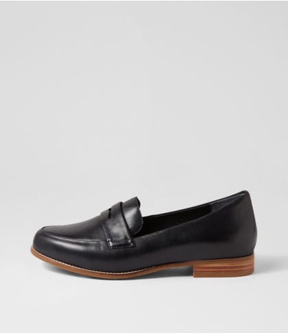 Towson Xf Black Leather Loafers