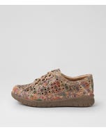 Sarmi Xf Multi Snake Leather Flat Shoes