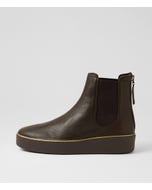 Zorea W Choc Leather Ankle Boots