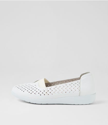 Unki Xf White Leather Sneakers