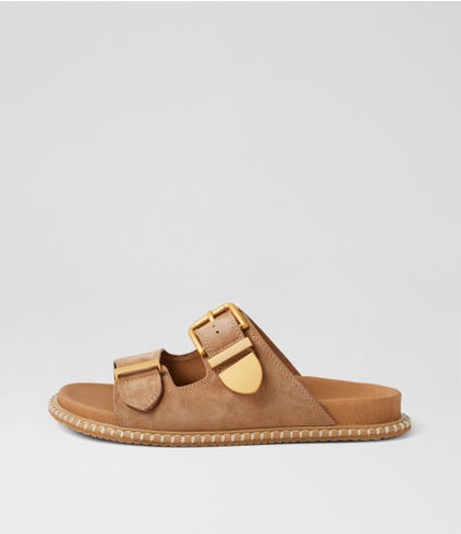 Iyami W Light Choc Suede Sandals