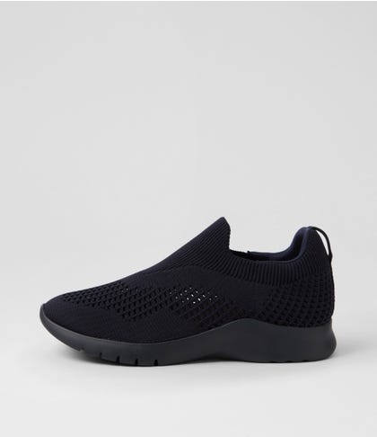 Perf Xw Navy Knit Sneakers