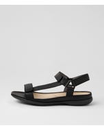 Bellar W Black Leather Sandals