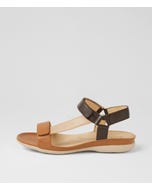 Bellar W Dark Tan Leather Sandals