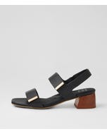 Copin W Black Natural Leather Sandals