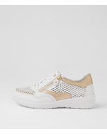 Nipsie W White Gold Cheetah Multi Sneakers