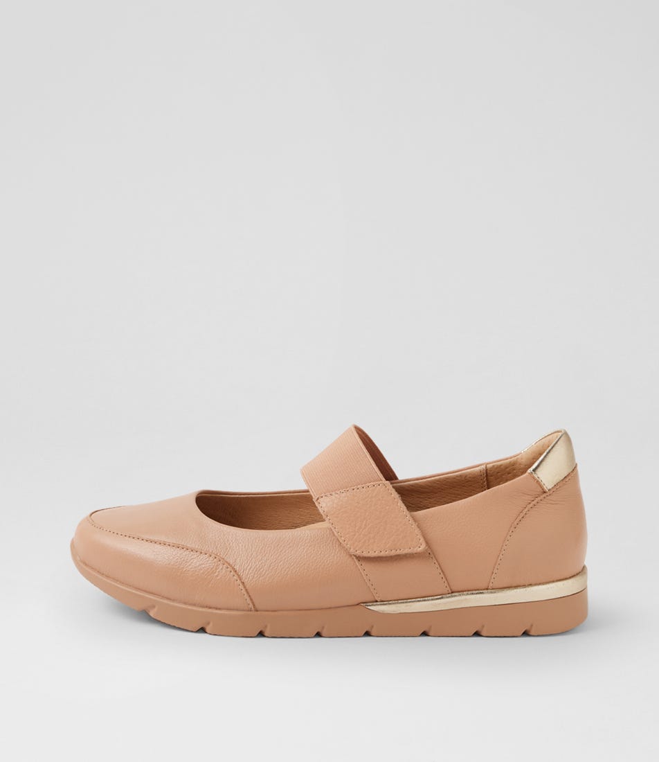 Jebba Xw Cappuccino Pale Gold Multi Mary Janes
