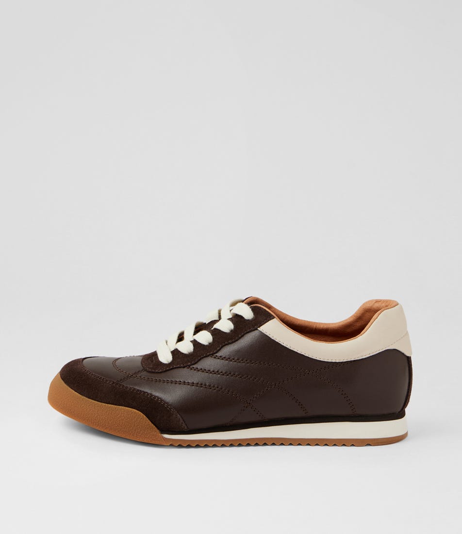 Flinches Xw Choc Vanilla Leather Sneakers