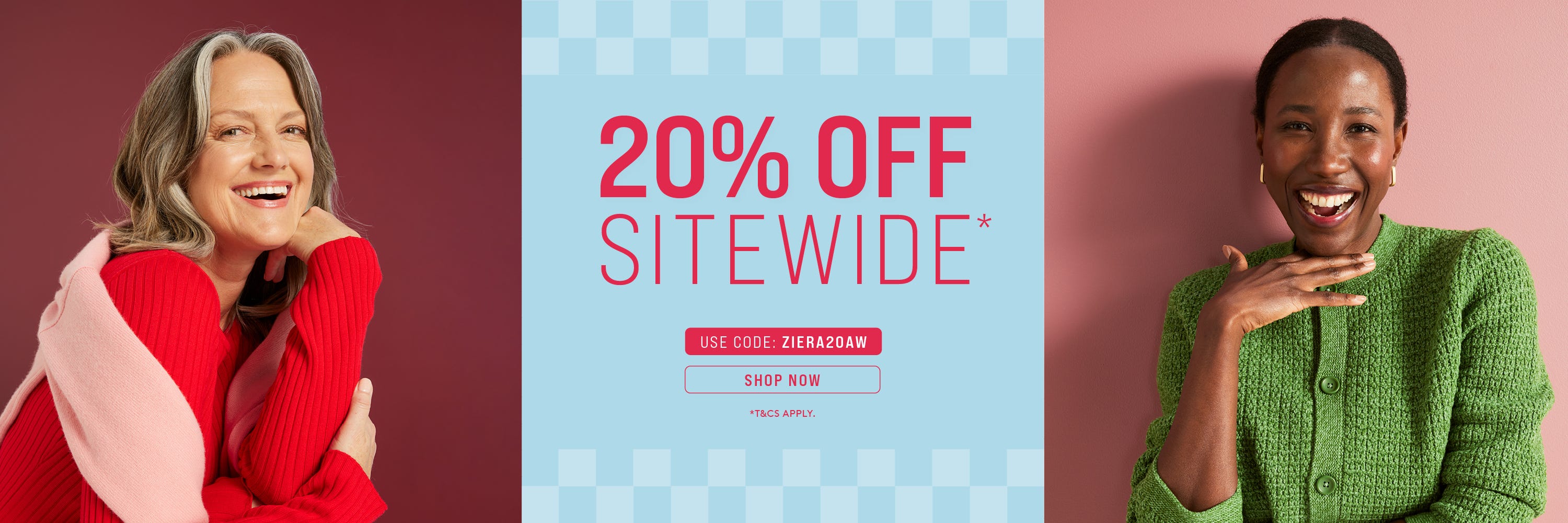 CLICK FRENZY - 20% OFF SW | Shop Now